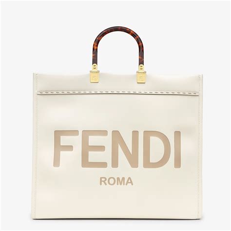 white fendi roma bag